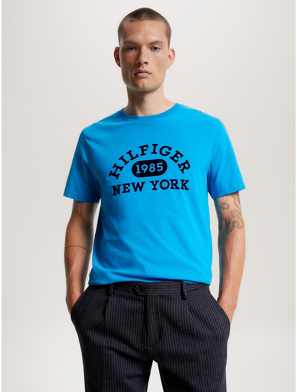 Tommy Hilfiger Men's Varsity Monotype Logo T-Shirt