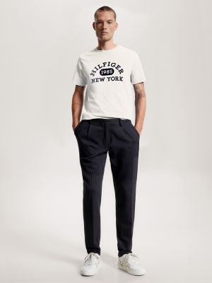 Varsity Monotype Logo T-Shirt, Ancient White