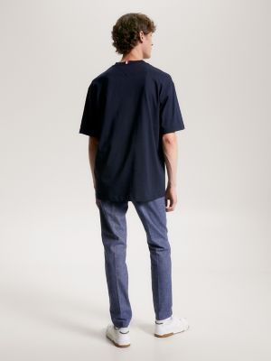 Embroidered Monotype Logo T-Shirt | Tommy Hilfiger USA