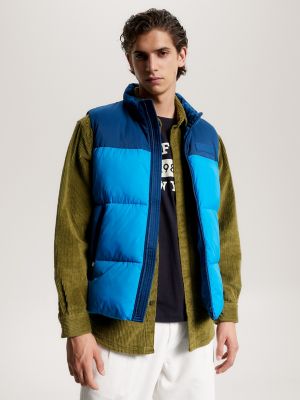 Tommy hilfiger outlet puffer vest mens