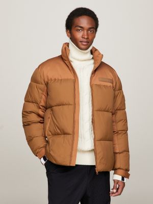 Hooded Warm Jacket Men Jacket With Zipper Outdoor Coat Pocket Winter Thick Men's  Coats & Jackets Designer Men (Khaki, M) at  Men's Clothing store