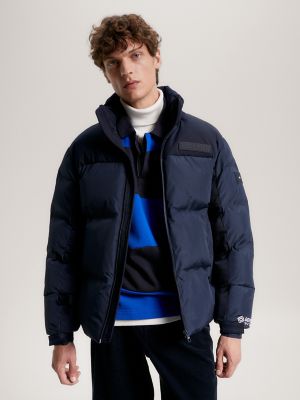 TOMMY HILFIGER Casaco de inverno 'New York' em Vermelho Cereja