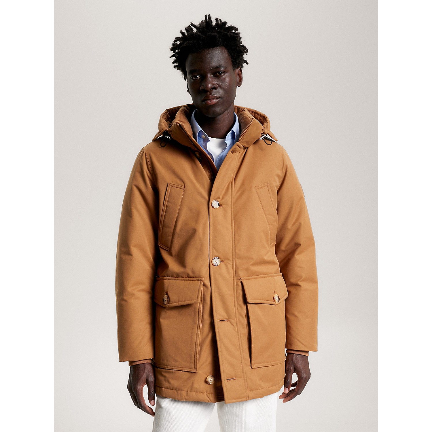TOMMY HILFIGER Hooded Recycled Down Parka