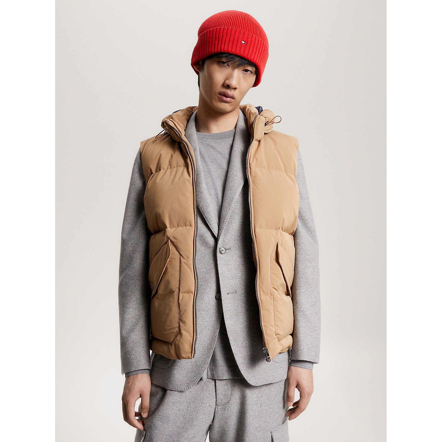 TOMMY HILFIGER Hooded Down Puffer Vest