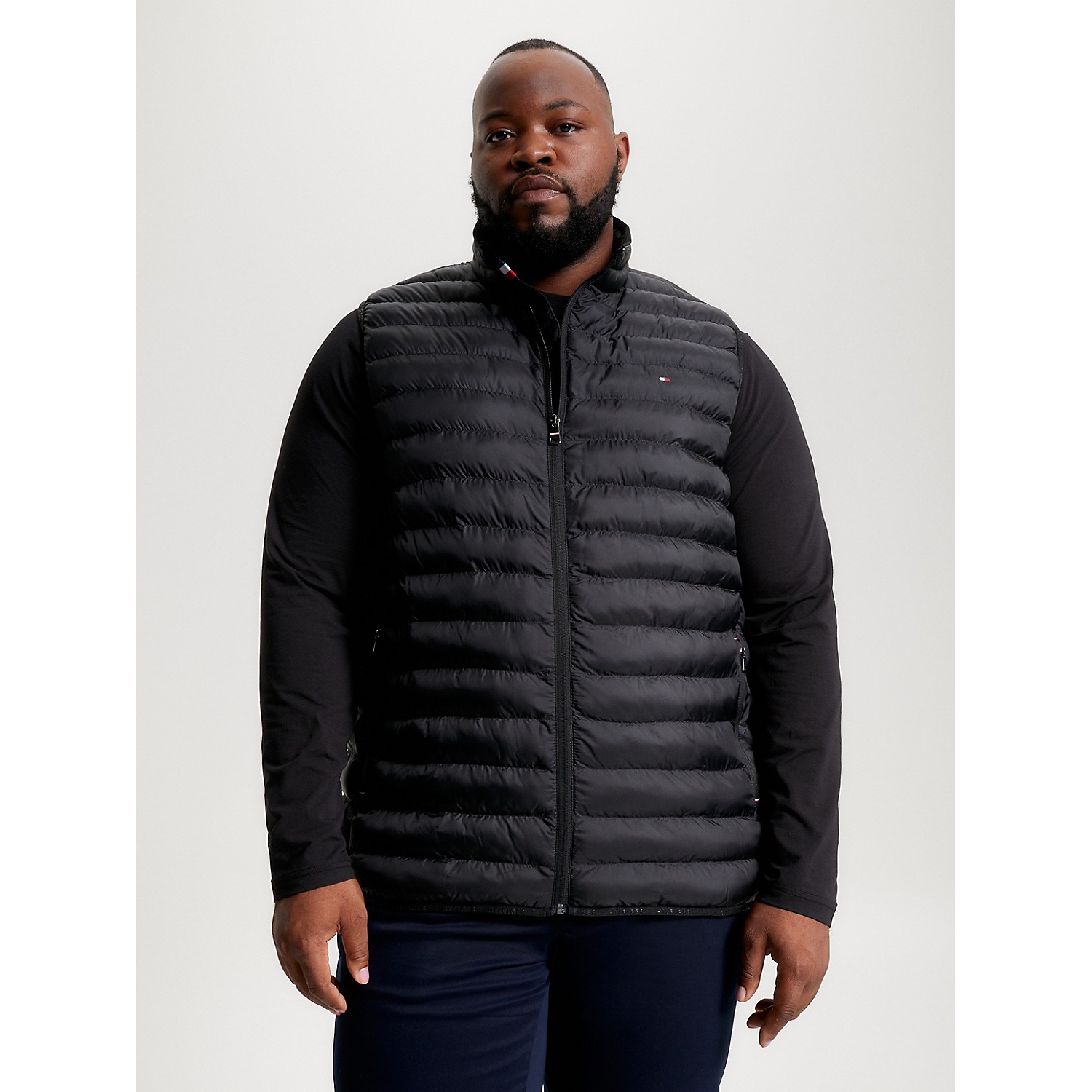TOMMY HILFIGER Big and Tall Recycled Packable Vest