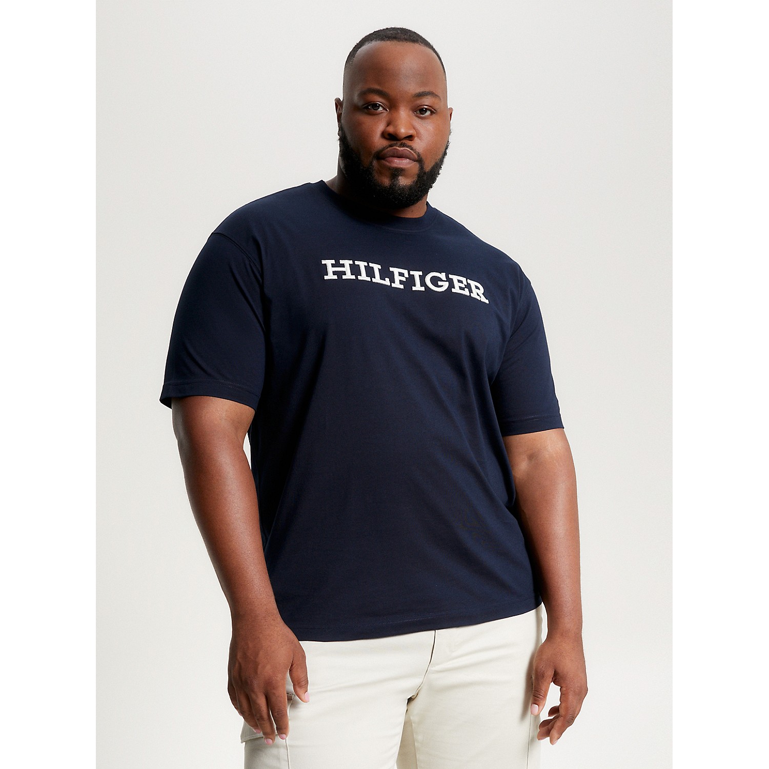TOMMY HILFIGER Big and Tall Hilfiger Monotype T-Shirt