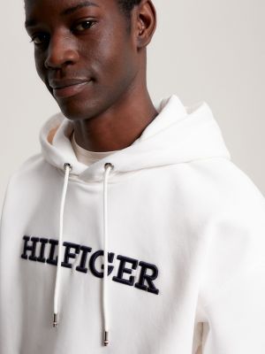Embroidered Monotype Hoodie Hilfiger USA | Tommy