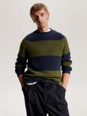 Tommy hilfiger navy outlet jumper mens