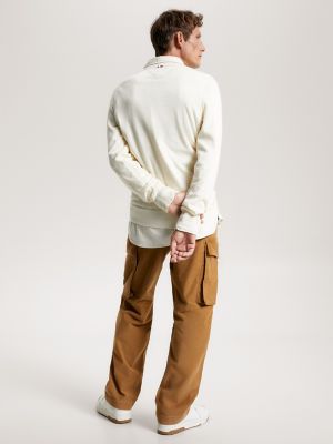 Merino Wool Sweater, Ecru