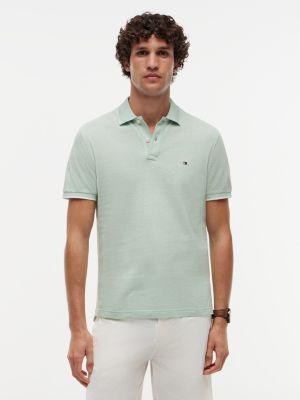 Regular Fit Linen-Blend Pique Polo from Tommy Hilfiger - $53.70