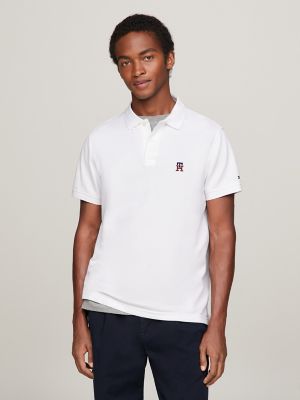 Embroidered Polo Tommy TH Logo Fit USA | Hilfiger Regular