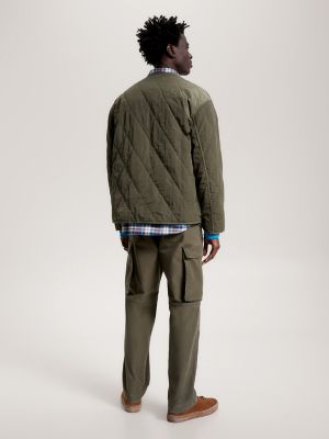 Lightweight Packable Quilted Liner Jacket, Army Green