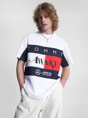 Tommy X Mercedes F1 X Awake NY Flag T-Shirt | Tommy Hilfiger USA