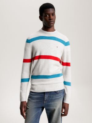 Stripe Merino Wool Sweater | Tommy Hilfiger