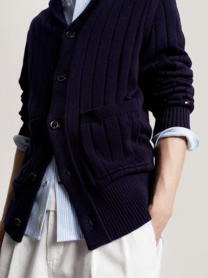 Tommy hilfiger 2024 shawl collar sweater