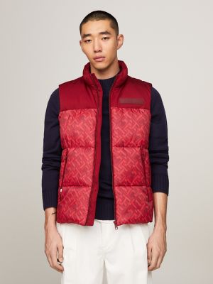 Tommy Hilfiger Men's New York Monogram Puffer Vest