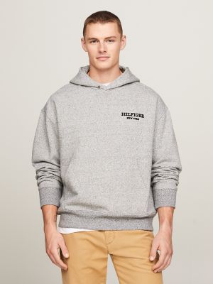 Embroidered Monotype Mouline Hoodie | Tommy Hilfiger USA