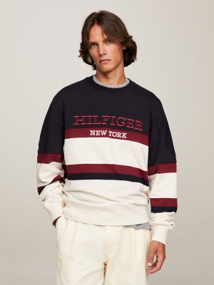 Monotype Colorblock Sweatshirt Tommy USA Hilfiger 