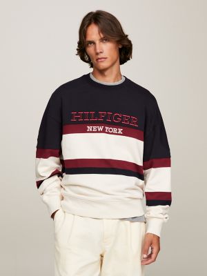 Monotype Colorblock Sweatshirt Tommy Hilfiger USA