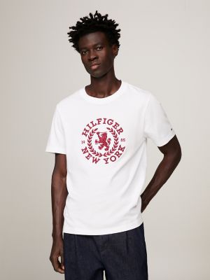 Embroidered Heritage Logo Hilfiger T-Shirt | USA Tommy