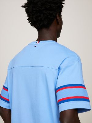 Tommy | Hilfiger USA T-Shirt Embroidered Tipped Monotype