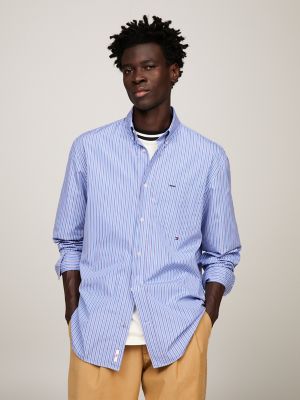 Tommy striped outlet shirt