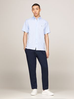Regular Fit THFlex Poplin Shirt | Tommy Hilfiger USA