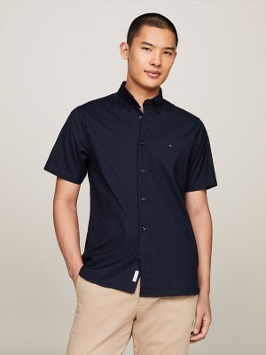 Regular Fit THFlex Poplin Shirt | Tommy Hilfiger