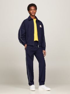 Crest Logo Golf Jacket — Navy 1