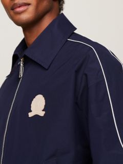 Crest Logo Golf Jacket — Navy 3