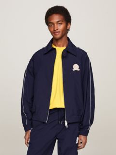 Crest Logo Golf Jacket — Navy 2