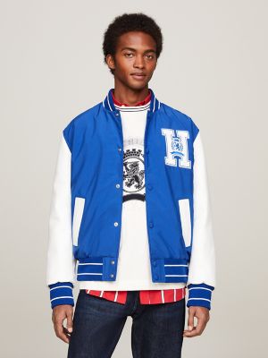 Tommy Hilfiger USA Crest Hooded Jacket  Jackets, Activewear editorial,  Sporty jacket