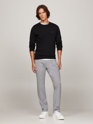 Tapered Fit Wool-Blend Trouser Hilfiger USA Tommy 