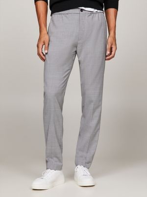 Tapered Fit Wool-Blend Trouser | Tommy Hilfiger USA