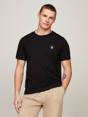 Buy Tommy Hilfiger Men's Relaxed Fit T-Shirt (F23JMKT059_Black at