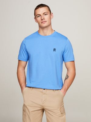 Khaki tommy best sale hilfiger t shirt