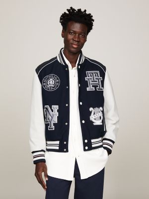 Varsity hotsell jacket zipper