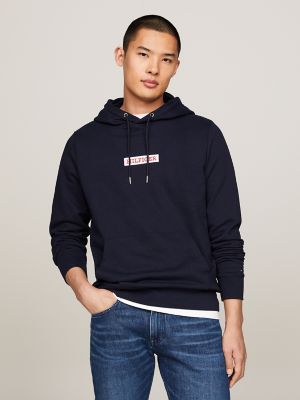 Tommy Hilfiger Men's Long Sleeve Logo Crewneck Sweatshirt, Bright White-pt,  L : Buy Online at Best Price in KSA - Souq is now : Fashion