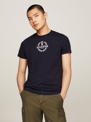 Buy Tommy Hilfiger Men's THD Short Sleeve Logo T Shirt Online at  desertcartSINGAPORE