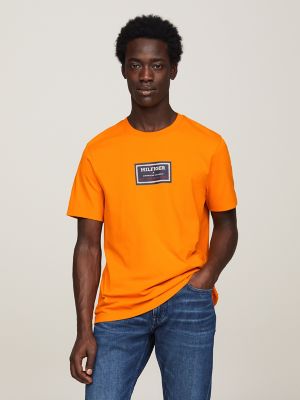 Tommy hilfiger shirt store orange