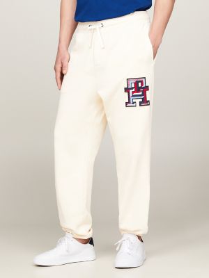 Textured Crest Logo Sweatpant