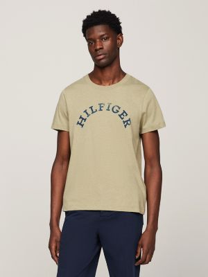 Hilfiger Arch Logo T-Shirt, Faded Olive