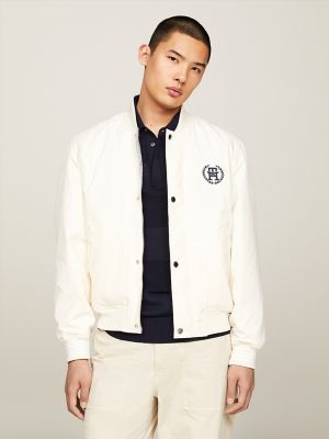 Off-White Kids Black OW Patch Bomber Jacket