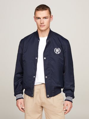 Reversible Water Resistant Bomber Jacket, Navy