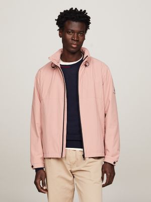 Pink Men s Jackets Coats Shop Men s Outerwear Tommy Hilfiger USA