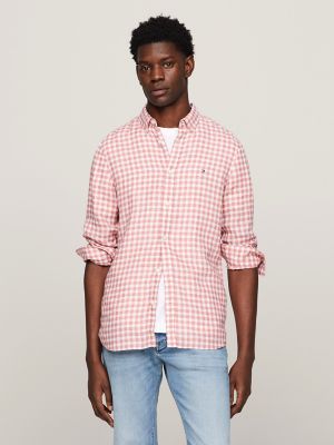 Tommy hilfiger white store slim fit shirt