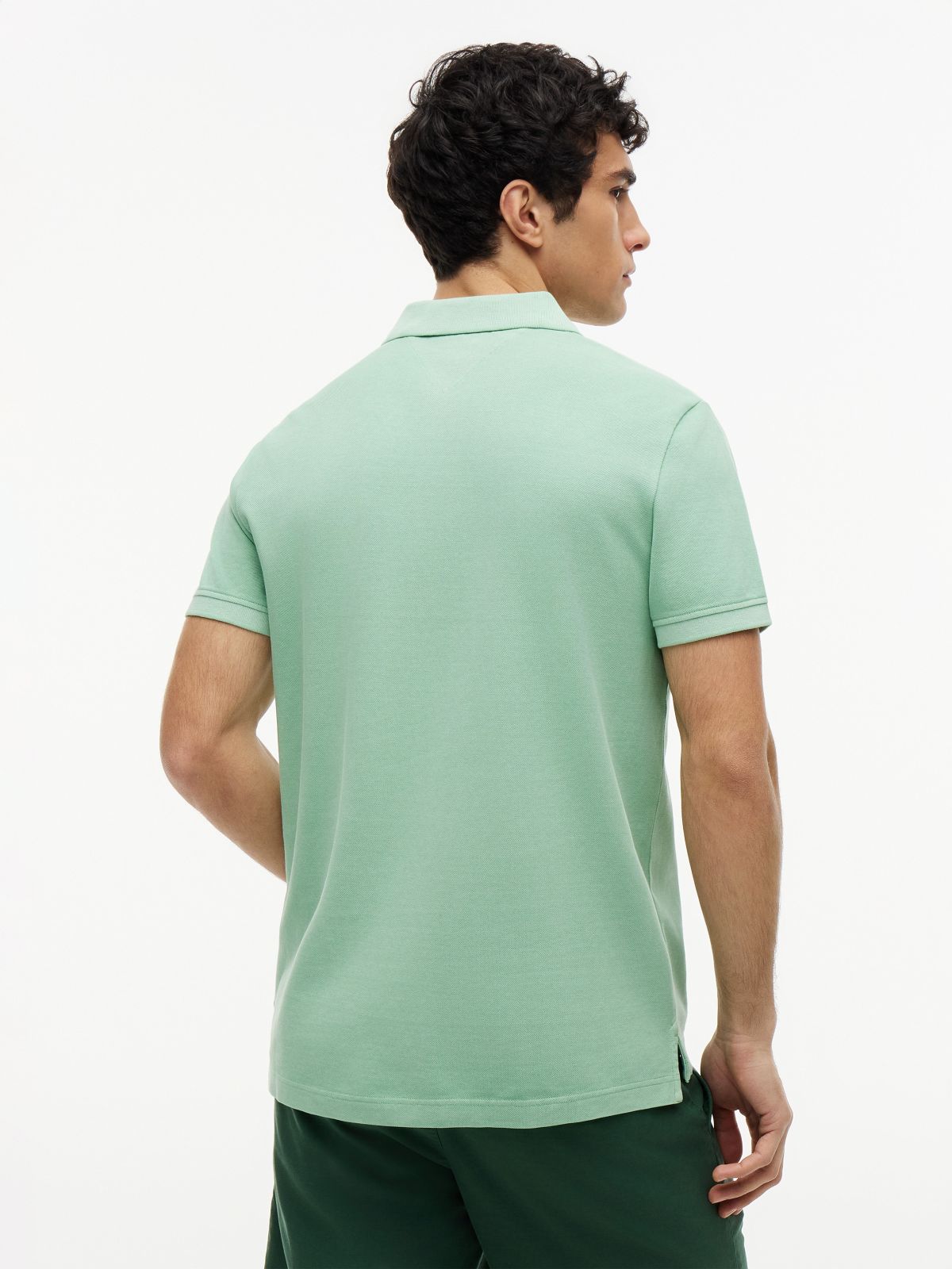 Garment-Dyed Regular Fit Polo — Cut Grass