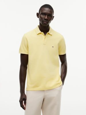 Garment-Dyed Regular Fit Polo, Citronella