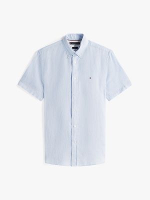 ★★ ★★ Asian Fit Pigment Dye Linen Shirt T12 MW37540_TOL_FNT