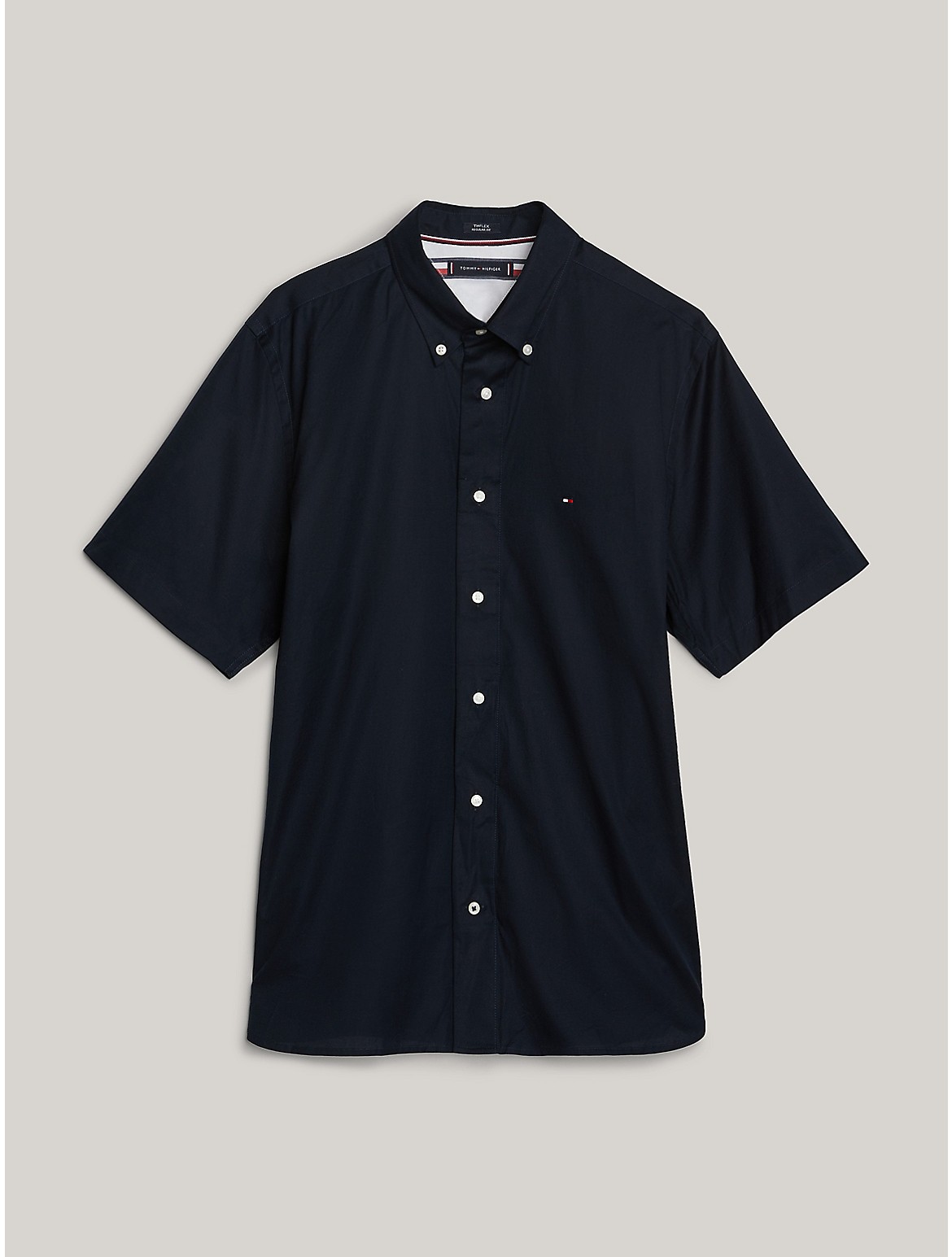 Tommy Hilfiger Men's Regular Fit THFlex Poplin Shirt